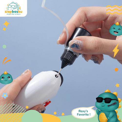 Gambar STEMPEL ROLLER CUTTER PELINDUNG IDENTITAS DAN RESI PAKET REFILL TINTA - Tinta Refill dari Siap BOSku Kota Tangerang Tokopedia