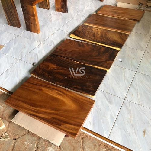 Jual Papan Anak Tangga Kayu Trembesi Papan Tangga Kayu Solid - Kab