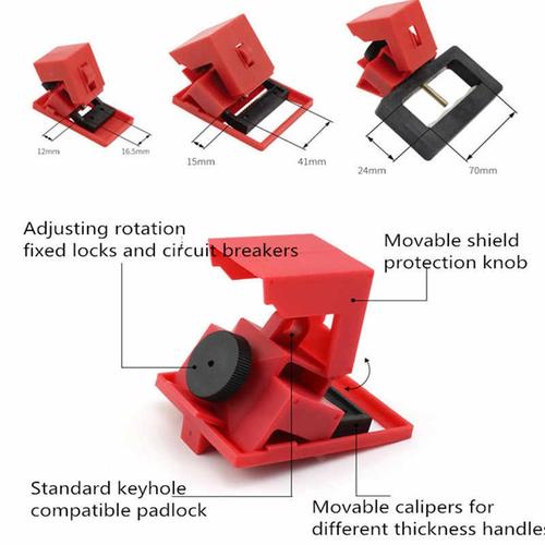 Jual Clamp-On Circuit Breaker Lockout, lock mccb - LARGE - Kab. Bekasi ...