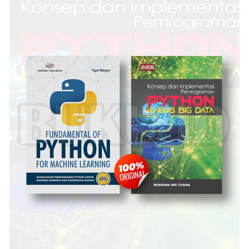 Promo Paket Buku Python Big Data Science dan Machine Learning - Kota ...