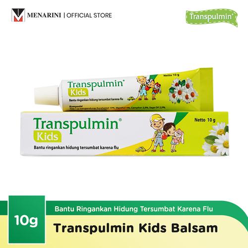 Gambar Transpulmin Kids Balsam - 10gr dari Menarini Health & Beauty Jakarta Timur Tokopedia