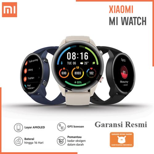 Jual Xiaomi Mi Watch Amoled Smartwatch SP02 Garansi Resmi - Black - Kota  Bandung - Elstiore | Tokopedia