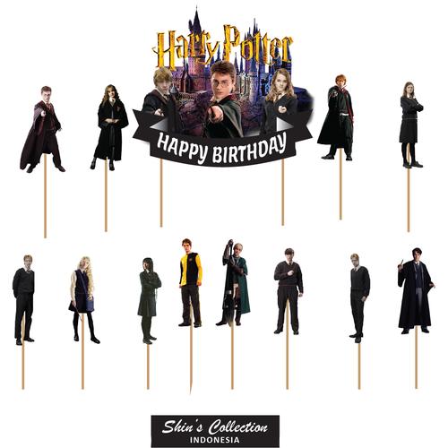 Jual Cake topper Harry Potter Movie set 