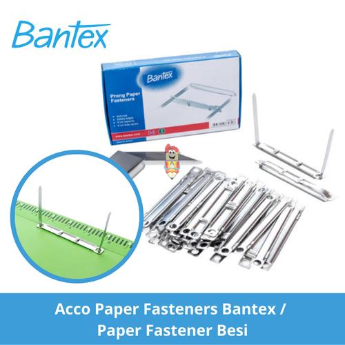 Jual Acco Paper Fasteners Bantex / Paper Fastener Besi / 11792 Kota