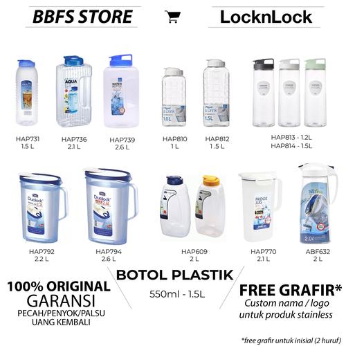 Jual Lock n Lock fridge jug HAP609 2L 2 L tempat botol minum teko BPA