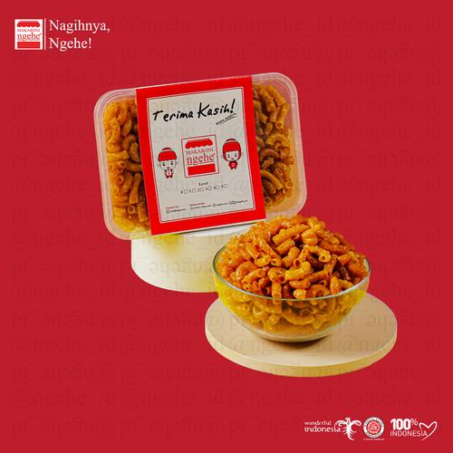 Gambar Makaroni Kering Kemasan Toples Reguler dari Makaroni ngehe official Kota Tangerang Selatan Tokopedia