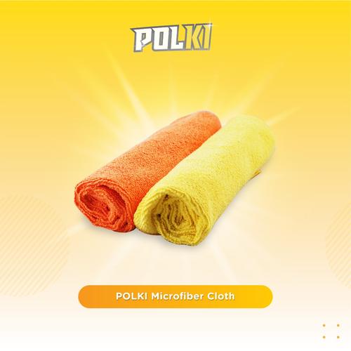 Gambar POLKI Premium Lap Microfiber - Orange dari POLKI INDONESIA Kota Surabaya Tokopedia