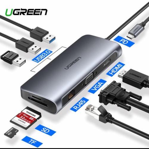 Gambar HyperDrive Alternative 7in 1 usb type C hub for New Macbook Pro 13 15 dari ORIGINAL CHARGER Jakarta Barat Tokopedia
