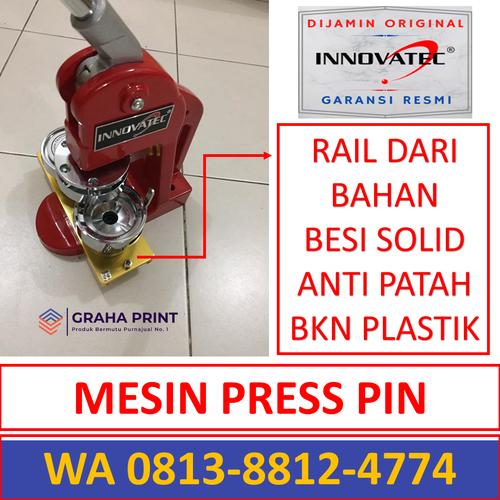 Promo Mesin Press Pin Button INNOVATEC Dua 2 Moulding 44 58 Bkn Red ...
