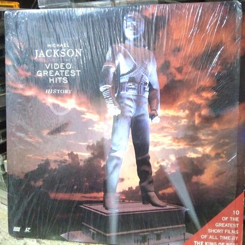 Jual Laser disc Michael Jackson greatest hits history Kota Depok