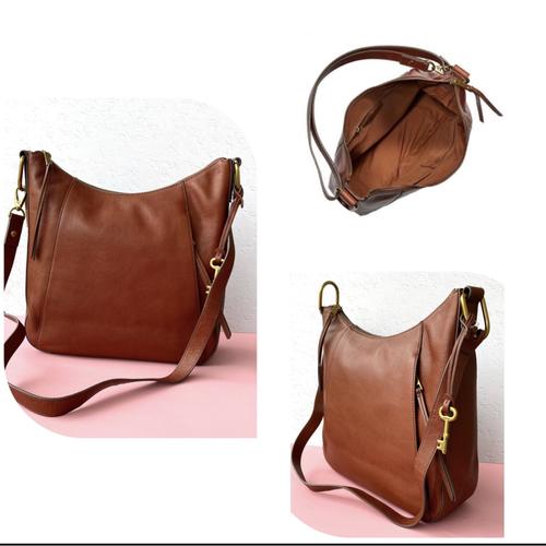 Tas wanita fossil talia hobo brandy 