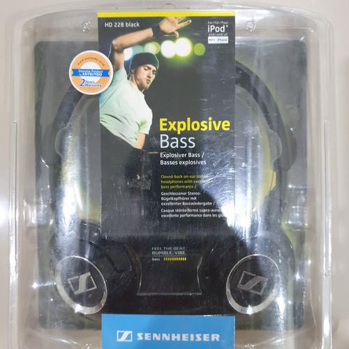 Jual Sennheiser HD228/HD228 Closed Back Headphone for iPod/iPhone/MP3 ORI -  Kota Semarang - CrossTech-Online | Tokopedia