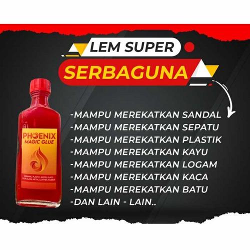 Gambar LEM SEPATU SUPER PHOENIX MAGIC GLUE dari Benberka Store Kota Yogyakarta Tokopedia