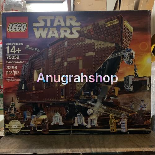 LEGO 75059 Star Wars Sandcrawler Brand New in Box, Sealed, 100% Original  LEGO di Anugrahshoptokopedia Tokopedia