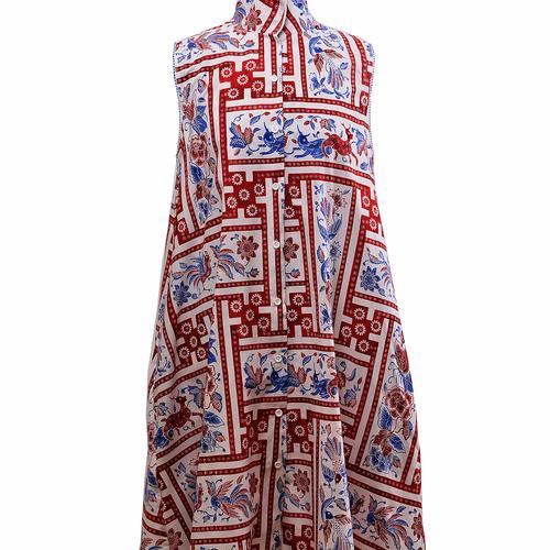 line Shirt Dress GTD-08 Benji Besar 