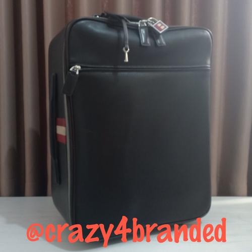 Jual Bally Leather Cabin Luggage (2 