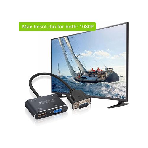 Hdmi VGA+Audio Converter VGA 