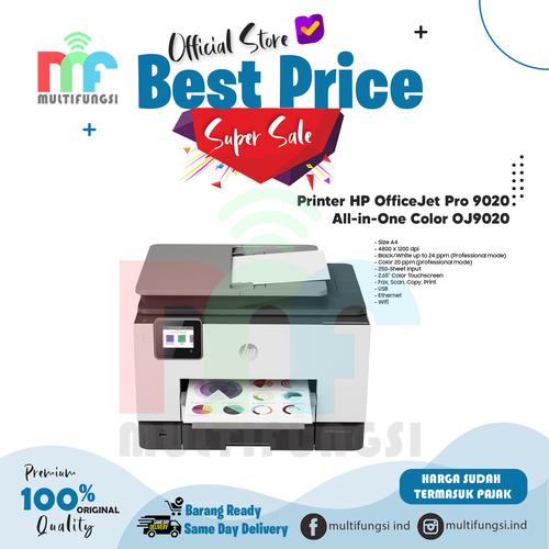 Jual Printer HP OfficeJet Pro 9020 All-in-One Color OJ9020 - Jakarta Pusat  - Multifungsi Online | Tokopedia