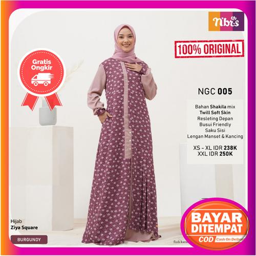Jual Gamis Nibras Terbaru Promo Wanita 