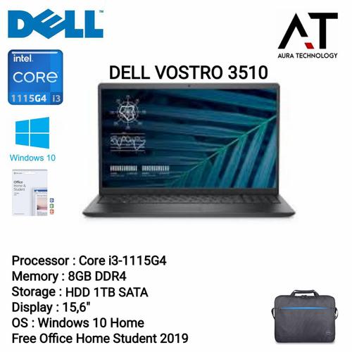 Gambar Laptop dell vostro 3510 hdd 1tb 8gb 15,6" windows ohs original - Memory 4GB dari aura technology Jakarta Pusat Tokopedia