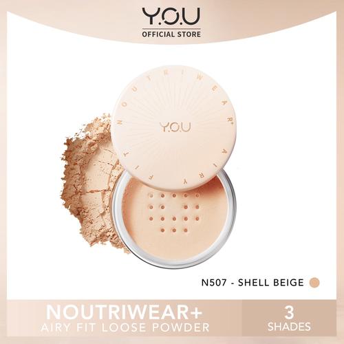 You Powder Jual YOU NoutriWear+ Airy Fit Loose Powder Sebum Bedak Tabur Oil ...