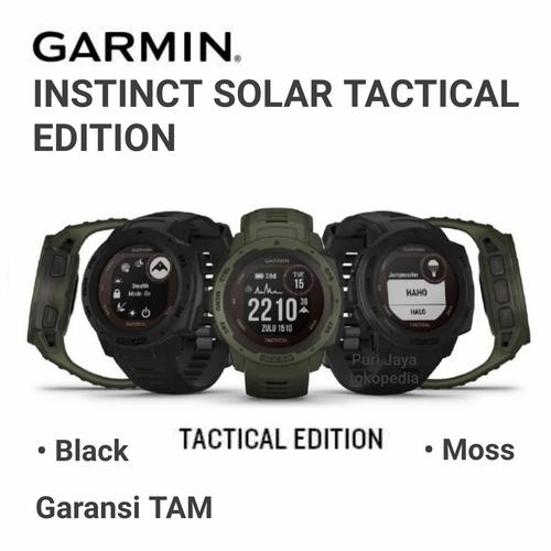 Jual Garmin Instinct Solar Tactical Jam Tangan Smartwatch GPS Outdoor Watch  - Random - Jakarta Barat - Puri Jaya 2 | Tokopedia