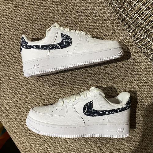 Jual NIKE Air Force 1 Paisley Black 