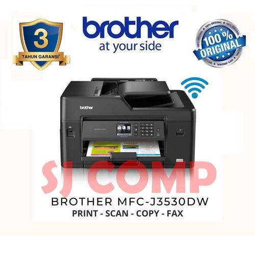Jual Brother MFCJ3530DW A3 Inkjet Printer AIO J3530 DW Multifunction
