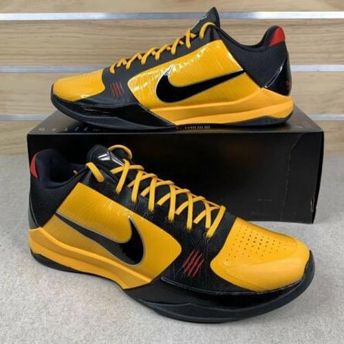kobe 5 yellow black