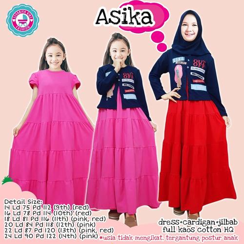 Dress Gamis dan Cardigan Anak Remaja 
