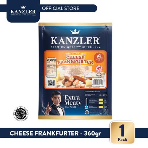 Gambar 1 Pack - Kanzler Sosis Cheese Frankfurter 360gr dari Kanzler Official Store Jakarta Barat Tokopedia