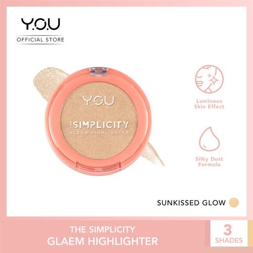 Gambar The Simplicity Gleam Highlighter by YOU Makeups - Frosty Pink dari YOU Beauty Official Kab. Tangerang Tokopedia