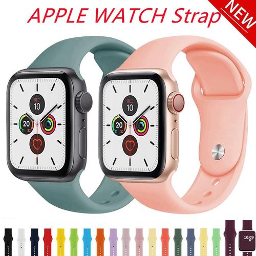 Jual Tali✓Ori Silicone Apple Watch 