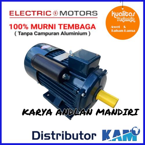 Jual Motor Listrik 1400RPM 4P Dinamo Elektro Motor 1phase 250watt