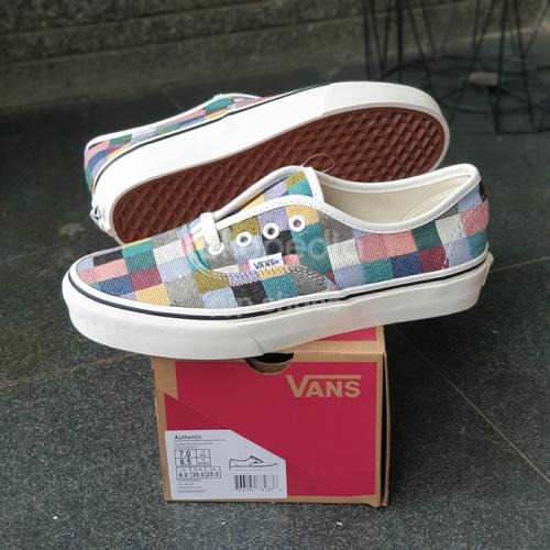 van multicolor shoes
