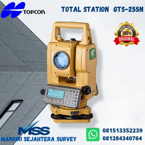 Jual Total Station Topcon GTS 255 Total Station Topcon GTS 255N Bekas jual-total-station-topcon-gts-255-total-station-topcon-gts-255n-bekas