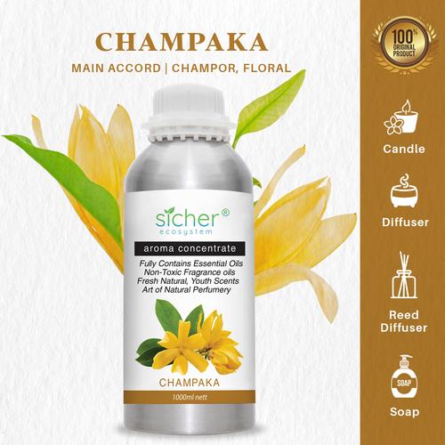 Gambar Aroma Terapi|Pengharum Ruangan|Fragrance Oil|Champaka - 1L dari Sicher Ecosystem Jakarta Utara Tokopedia