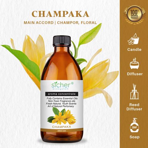 Gambar Aroma Terapi|Pengharum Ruangan|Fragrance Oil|Champaka - 500ml dari Sicher Ecosystem Jakarta Utara Tokopedia