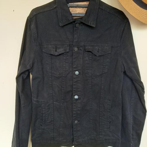 Jual ZARA MEN JACKET JEANS black 