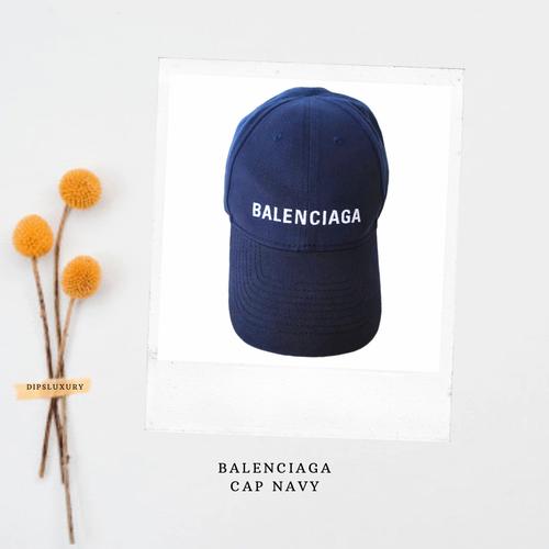 Balenciaga Cap Navy Topi Balenciaga 
