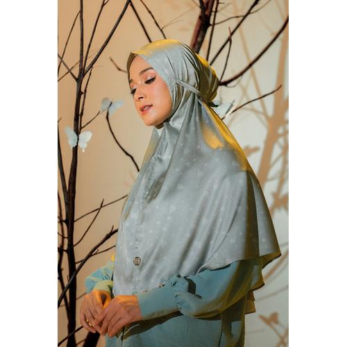 Gambar Jilbab Kerudung Syar'i Daily Khimar Gerai Hawa Hegira Green Haze Color - All Size dari Gerai Hawa Official Kota Depok Tokopedia