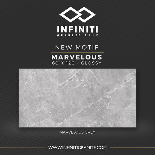 Gambar Infiniti Granite - MARVELOUS GREY - GLOSSY - 60x120 - FREE DELIVERY dari Titanium Lamina Granite Kab. Sidoarjo Tokopedia