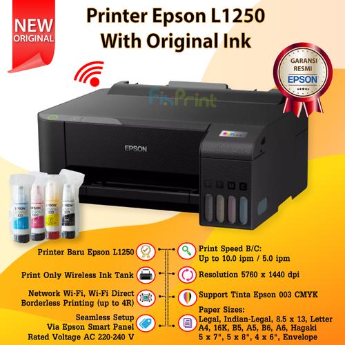 Wi-Fi Print Only Wireless Ink Tank New 