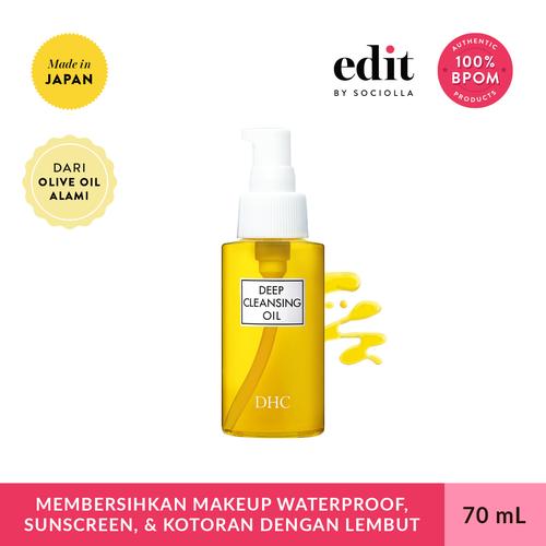 Gambar DHC Deep Cleansing Oil - size : 70 ml - Edit by Sociolla dari Edit by Sociolla Kab. Tangerang Tokopedia