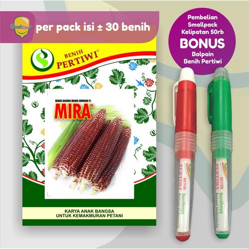 Gambar Benih Jagung Manis Hibrida Merah MIRA dari benihmart.id Kota Surabaya Tokopedia