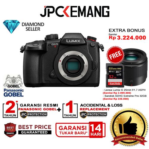 Gambar Panasonic Lumix GH5 II Body DC-GH5 Mark 2 GARANSI RESMI dari JPCKemang Jakarta Selatan Tokopedia