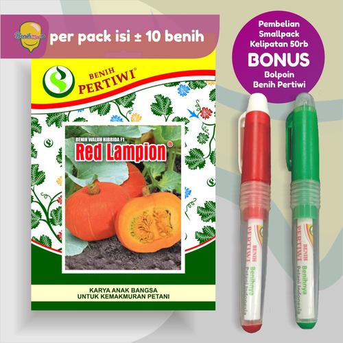 Gambar Benih Waluh Hibrida RED LAMPION dari benihmart.id Kota Surabaya Tokopedia