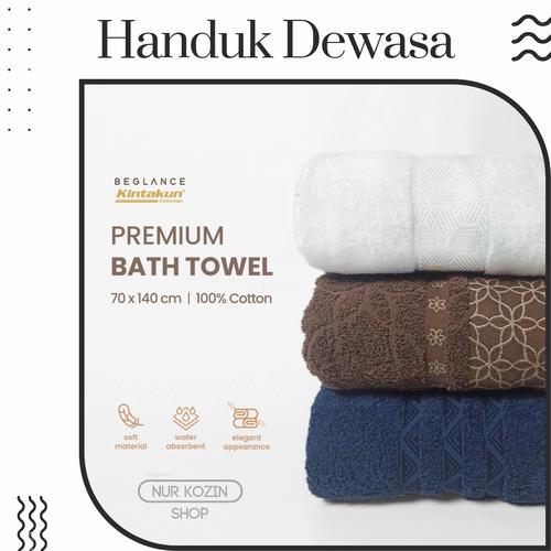 Gambar Kintakun Handuk Premium Beglance Katun 70 x 140 cm - Pyramid, 70 x 140 dari Nur Kozin Shop Kab. Madiun Tokopedia