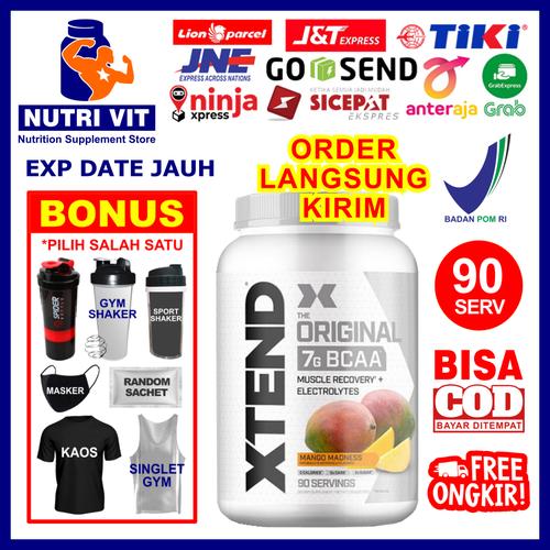Jual XTEND BCAA 90 Serv BCAA XTEND 90Serv Green Apple Strawberry Kiwi