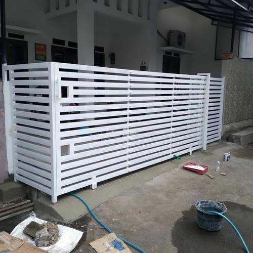 Jual pagar minimalis besi hollow - Kota Tangerang Selatan - Lanzz decor